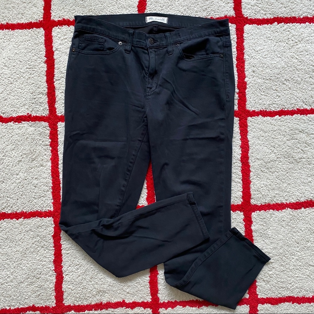 Madewell Skinny Skinny Black Denim Jeans